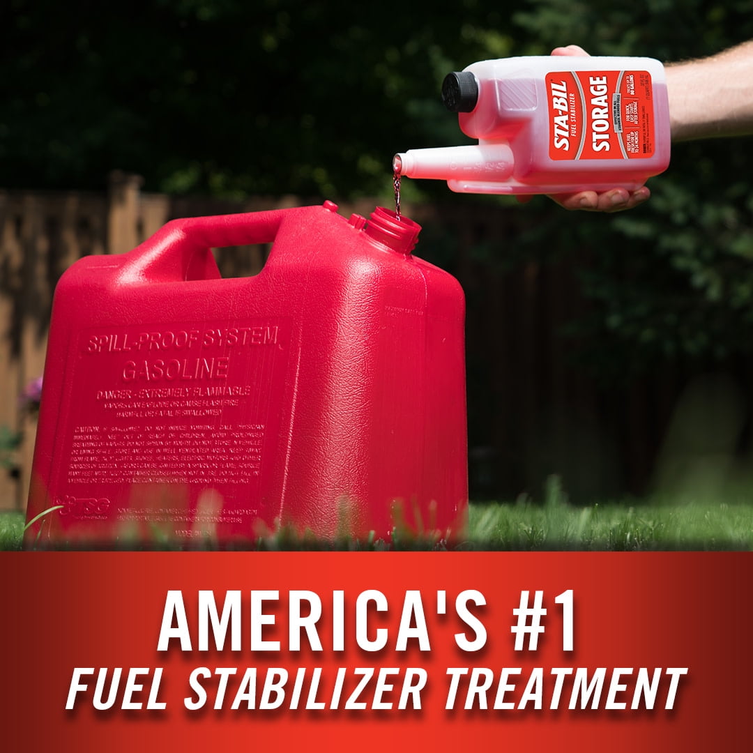 STA-BIL Storage Fuel Stabilizer - Keeps Fuel Fresh for 24 Months - Prevents Corrosion - Gasoline Treatment that Protects Fuel System - Fuel Saver - Treats 80 Gallons - 32 Fl. Oz.