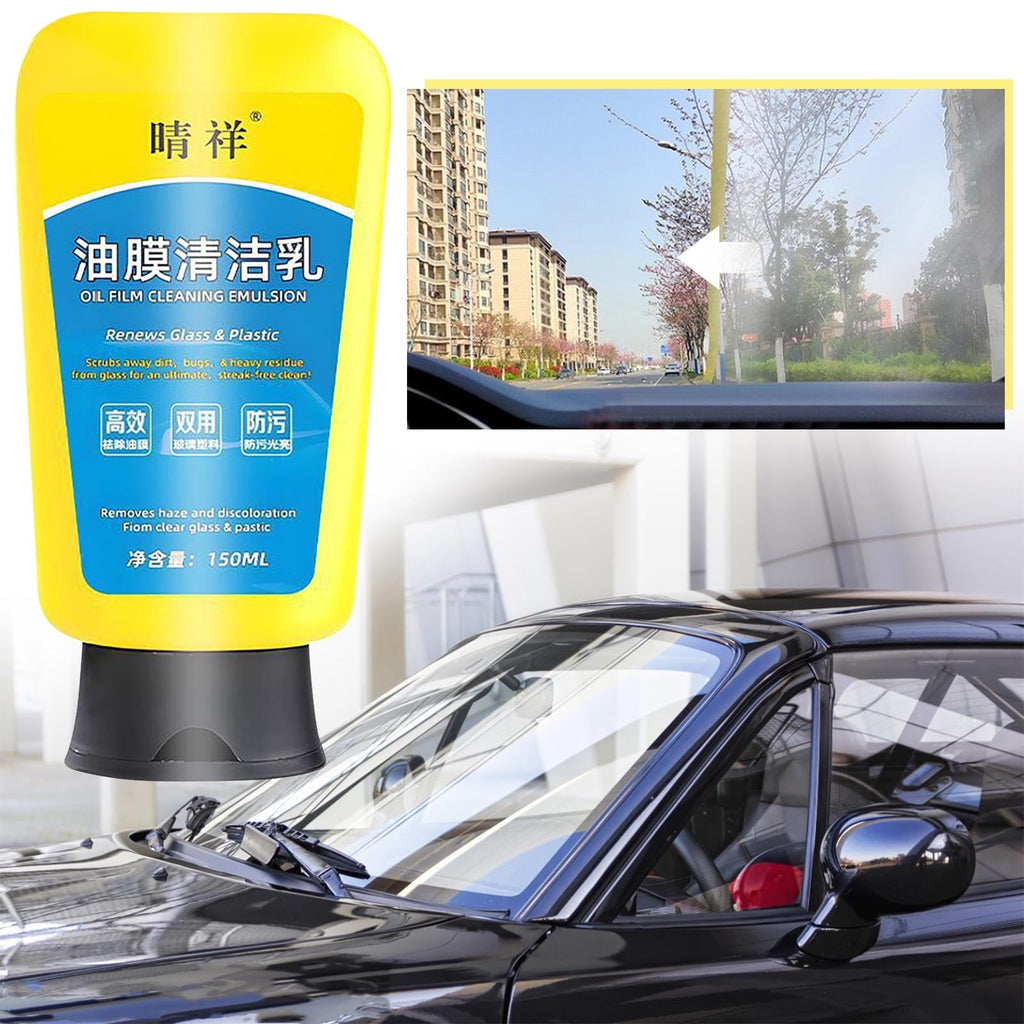 Household Car Cleaners Popular Car Oil Film Cleaning Emulsion, Windshield Oil Film Stain Removal, Wiper Oil Film Cleaning Agent 150ml