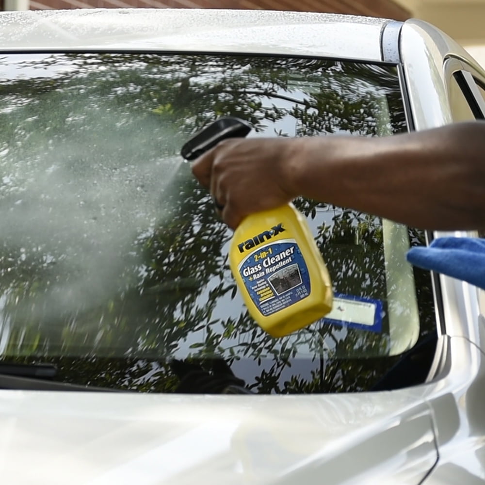Rain-x 2-in-1 Glass Cleaner & Rain Repellant 16oz ITW - 630006W