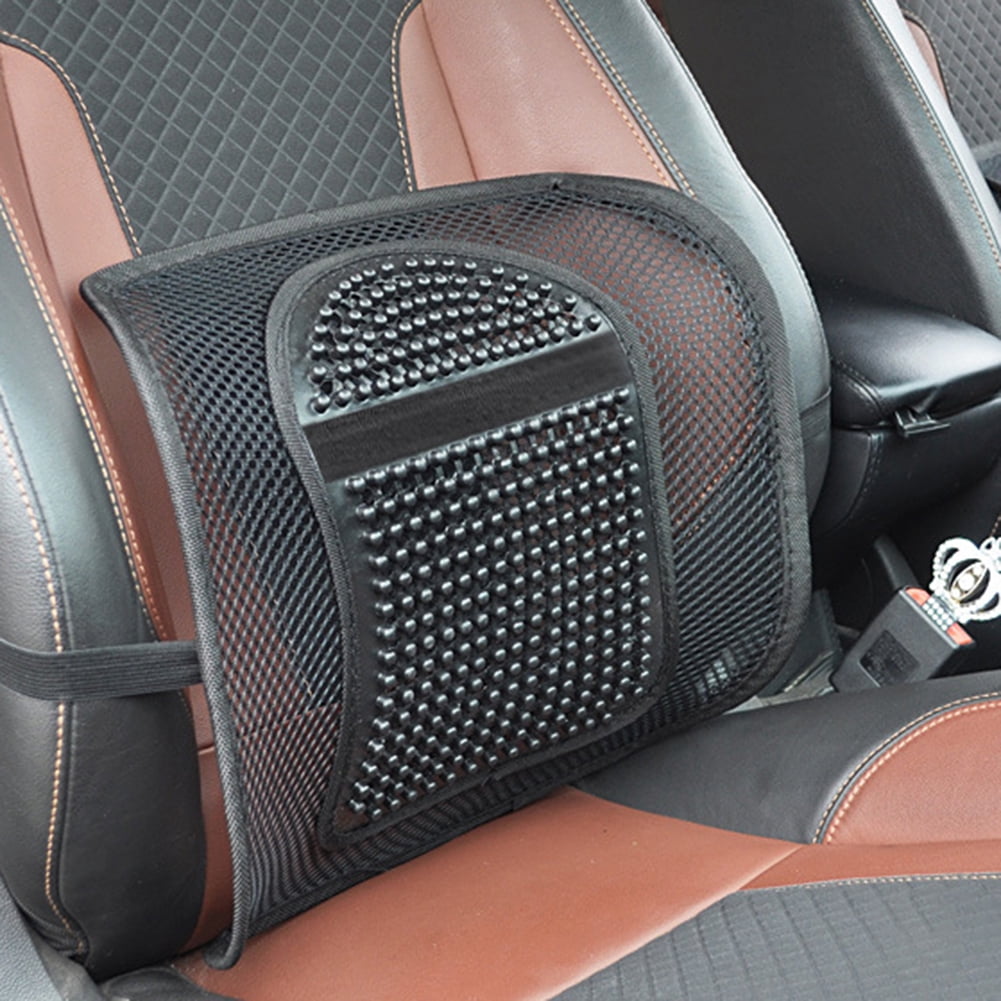 Taluosi Ice Silk Mesh Car Seat Back Cushion Lumbar Waist Support Relief Office Home Pad