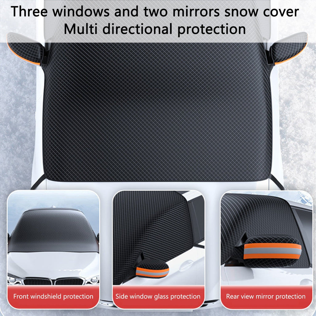 Vikakiooze 2023 Promotion on sale, Magnetic Windshield Cover For Ice And Snow, Winter Windshield Snow Ice Cover With Multi-Layer Protection, Front Window Covers Sunshade Frost Guard Ice Shield