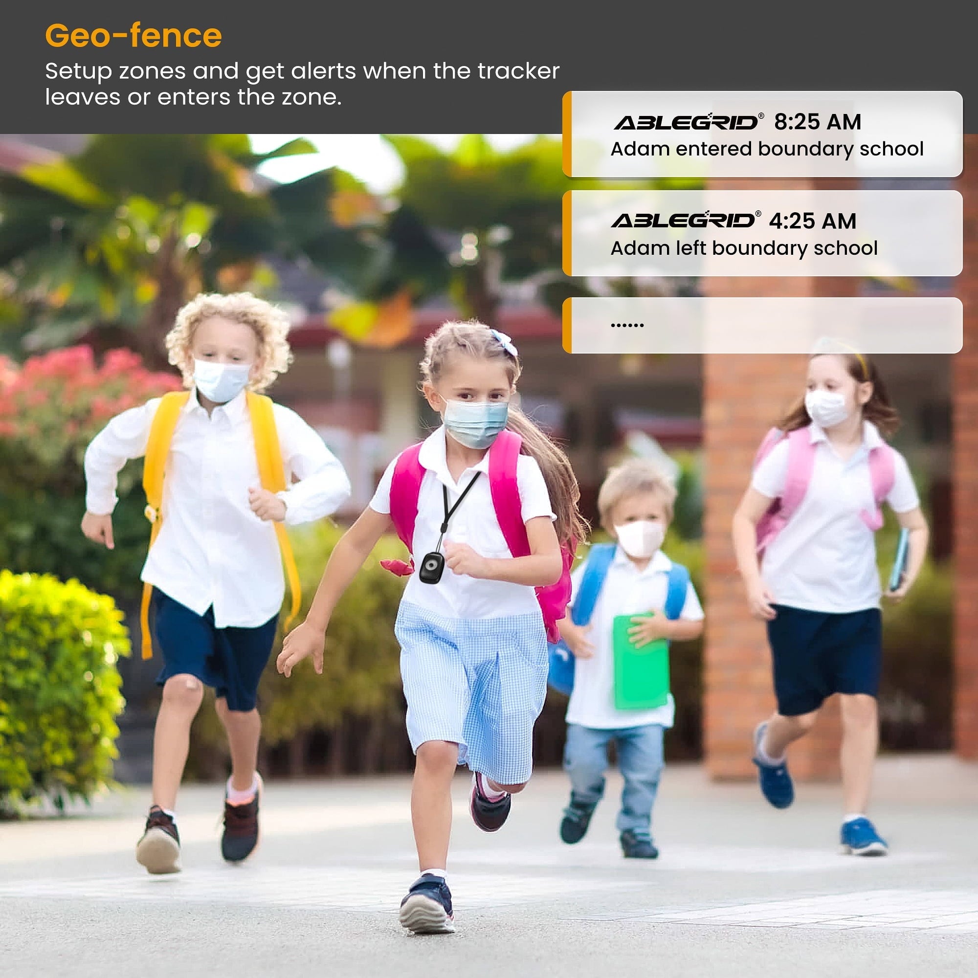GPS Tracker, ABLEGRID GPS Tracking Device with 1 Year Prepaid Subscription for Vehicles Car Kids Dog Pet Real-time Small Hidden 4G LTE GPS Locator with 1 Year Data Plan