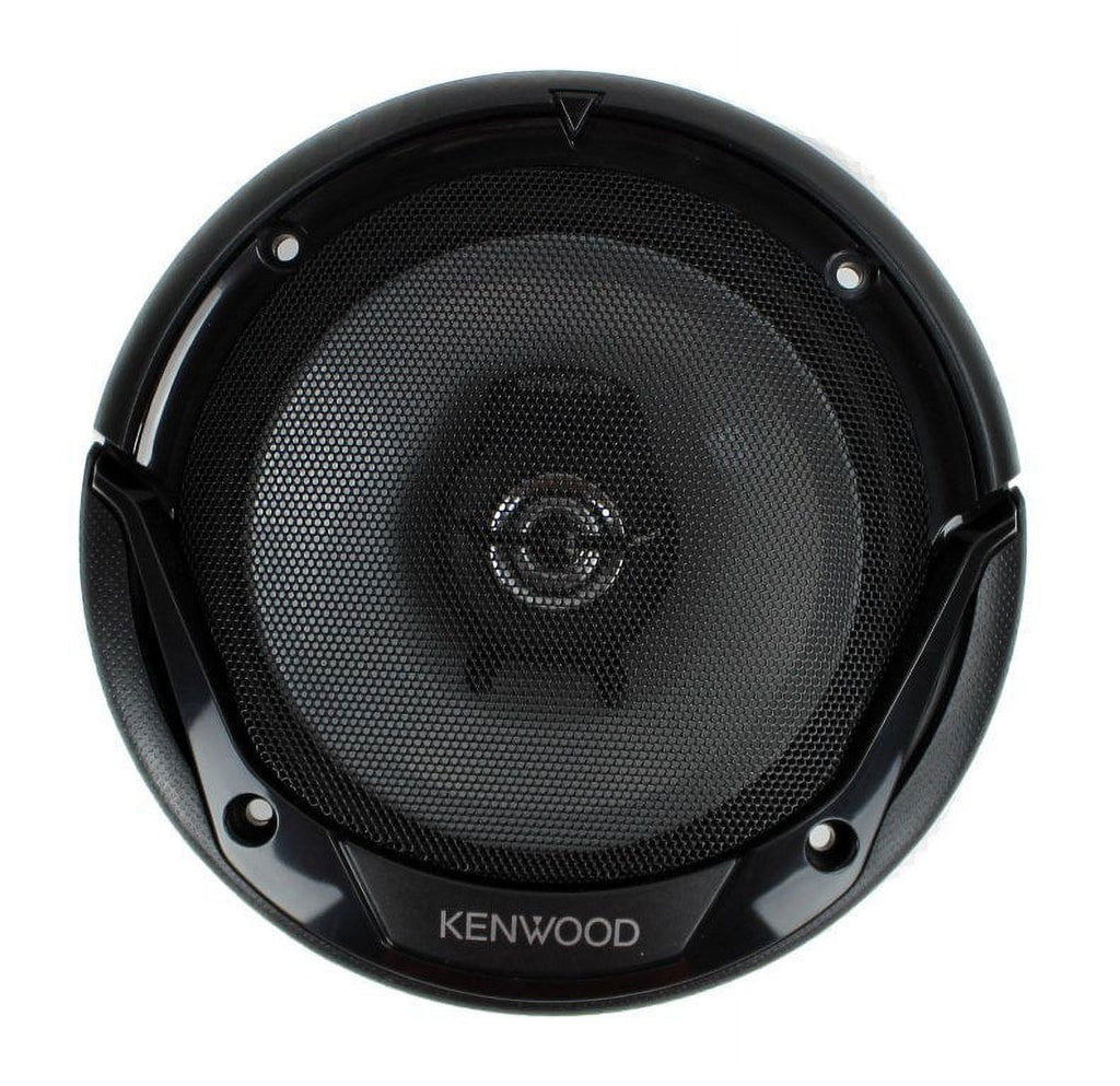 2) New Kenwood KFC-1665S 6.5" 300 Watt 2-Way Car Audio Coaxial Speakers Stereo