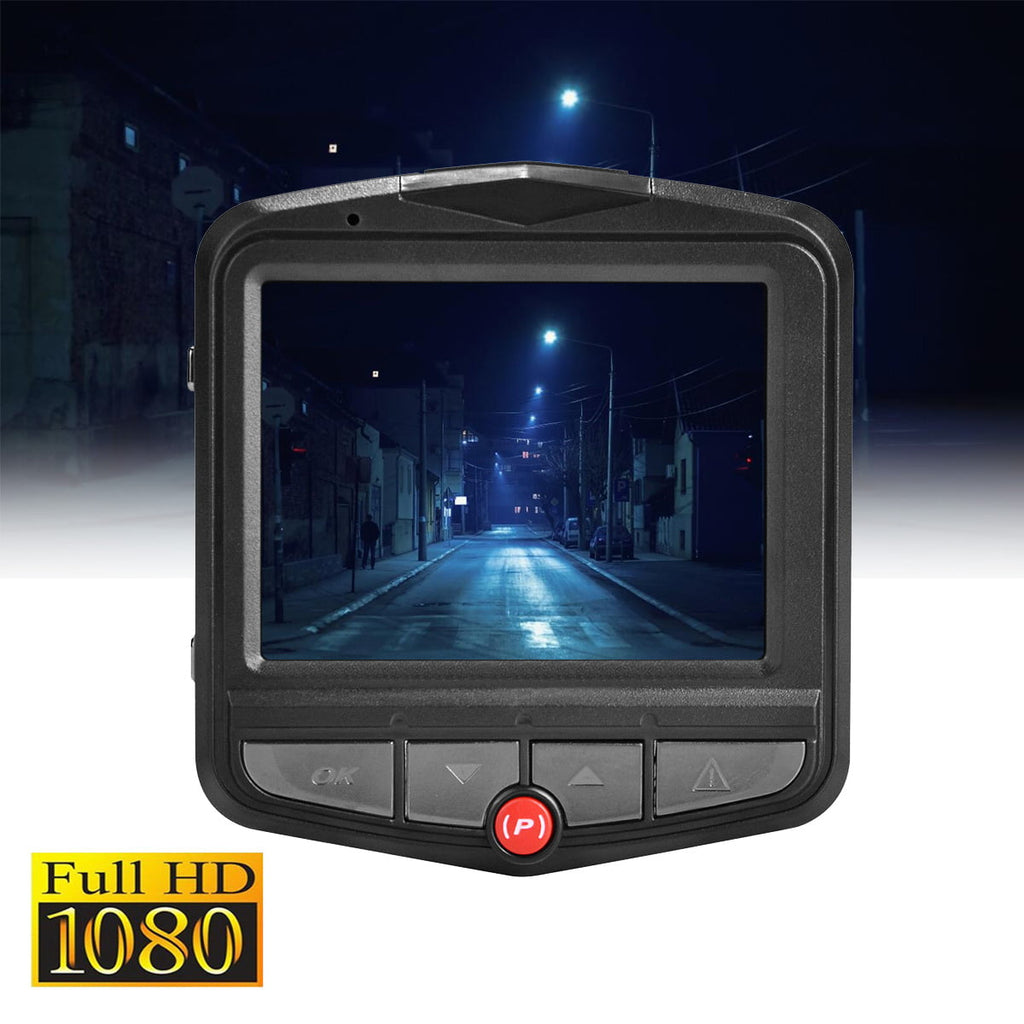 2.4" Dash Camera for Cars Full HD 1080P with Night Vision G Sensor Crash Detection LCD Vehicle Video Recorder Car Dash Cam 170°Wide Angle DVR Driving Recorder, 24H Parking Mode