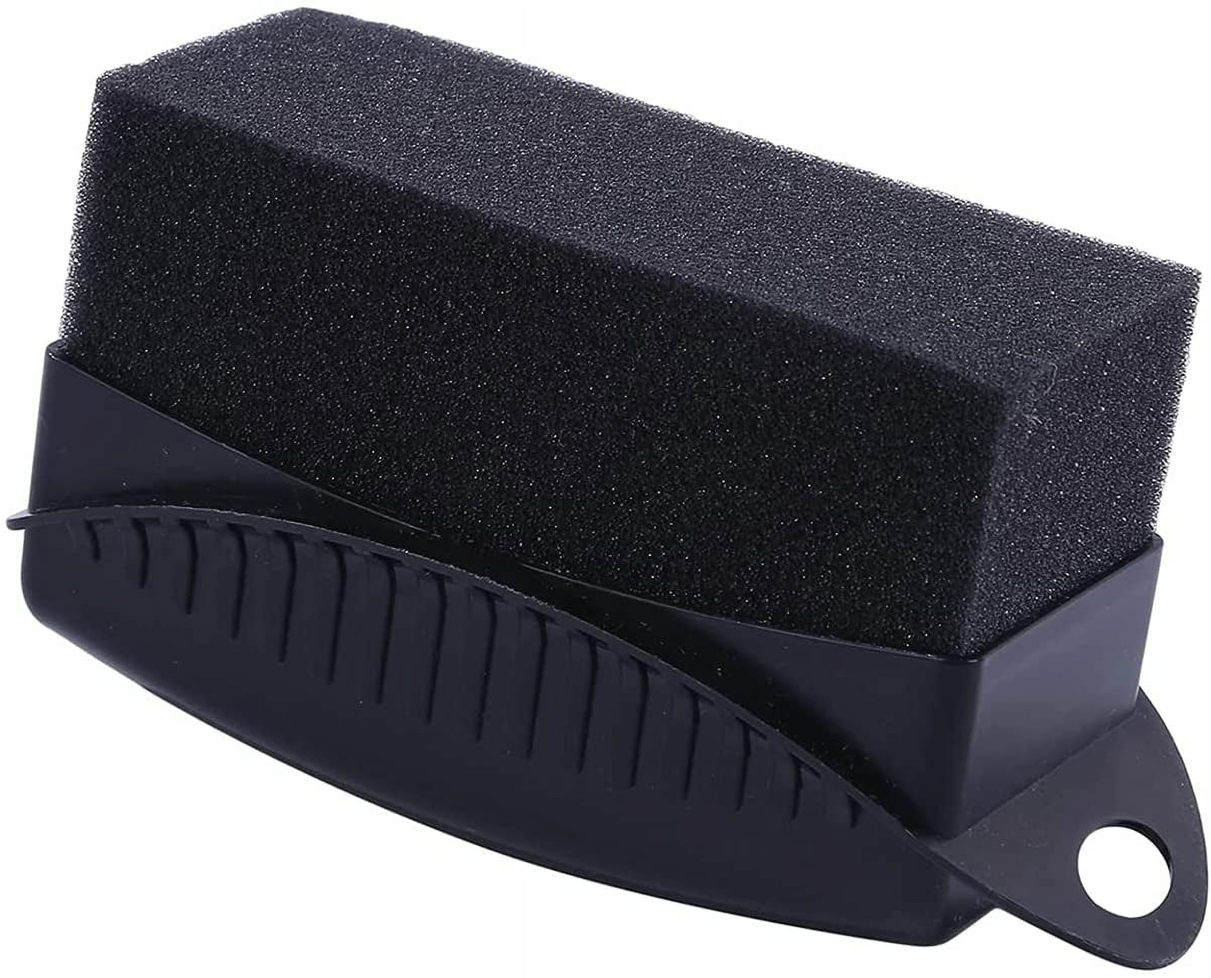 Tire Dressing Applicator Brush, 2 PCS Car Wheel Waxing Sponge With Case Auto Tyre Cleaning Pad For Tire Gel
