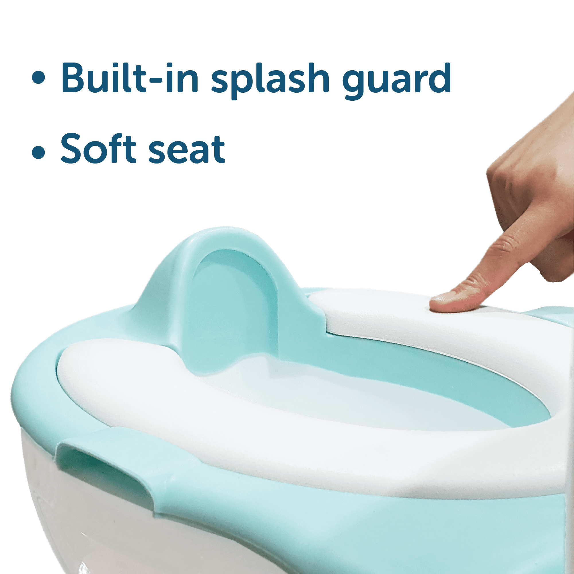 Real Feel Potty - Virtual Flushing & Cheering Sounds, Disposable Liners & Removable Seat for Independent Use - by Jool Baby