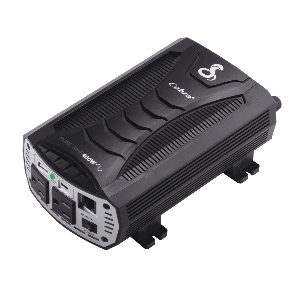 Restored Cobra CPI400PSW FR 400W Pure Sine Waver Power Inverter (Refurbished)