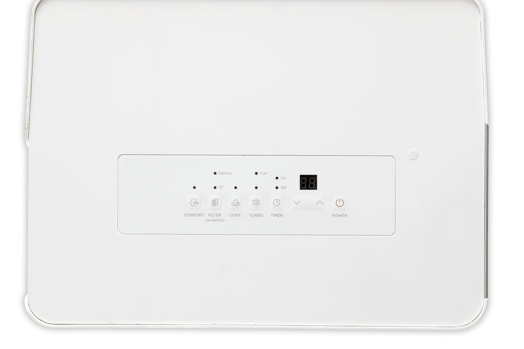 Restored Midea 35-Pint Energy Star Smart Dehumidifier for Very Damp Rooms, White, MAD35S1WWT (Refurbished)