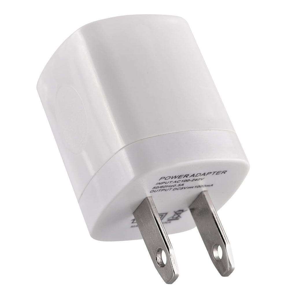 USB Wall Charger Adapter 1A/5V 5-Pack Travel USB Plug Charging Block Brick Charger Power Adapter Cube Compatible with iPhone XS/XS Max/X/8/7/6 Plus, Galaxy S9/S8/S8 Plus, Moto, Kindle, LG, HTC, Google