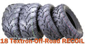 Set 4 WANDA ATV tires 25x8-12 & 25x11-12 for 02-04 Polaris Sportsman 600/700