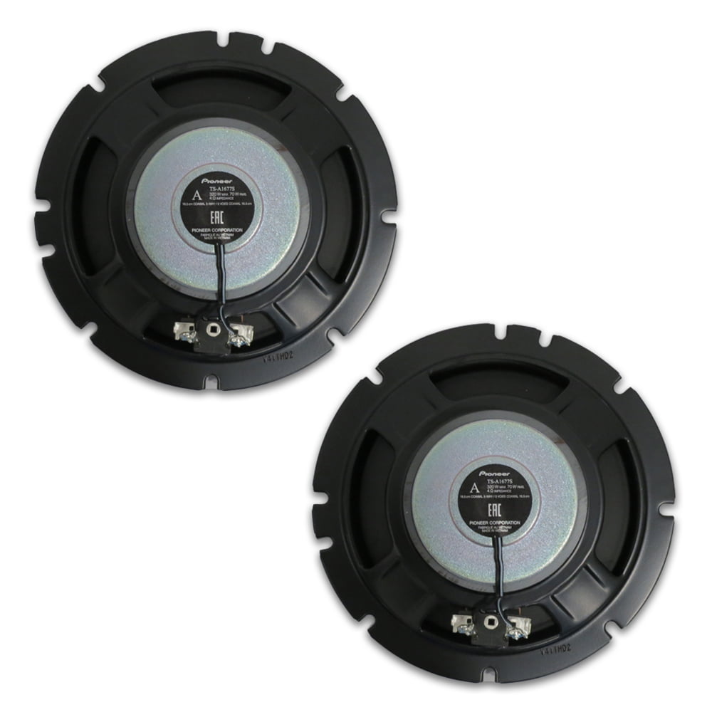 4 x Pioneer 6.5 Inch 6.5" 3-way Car Audio Coaxial Speakers 320 Watts Max