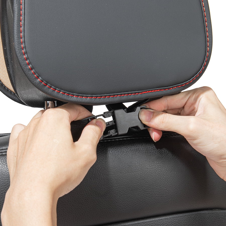 Paffenery Luxury Heated and Cooling Car Seat Cover, Ventilated Cooling Car Seat Warmer Cushion 12-24V Universal Fit, Fashion Black