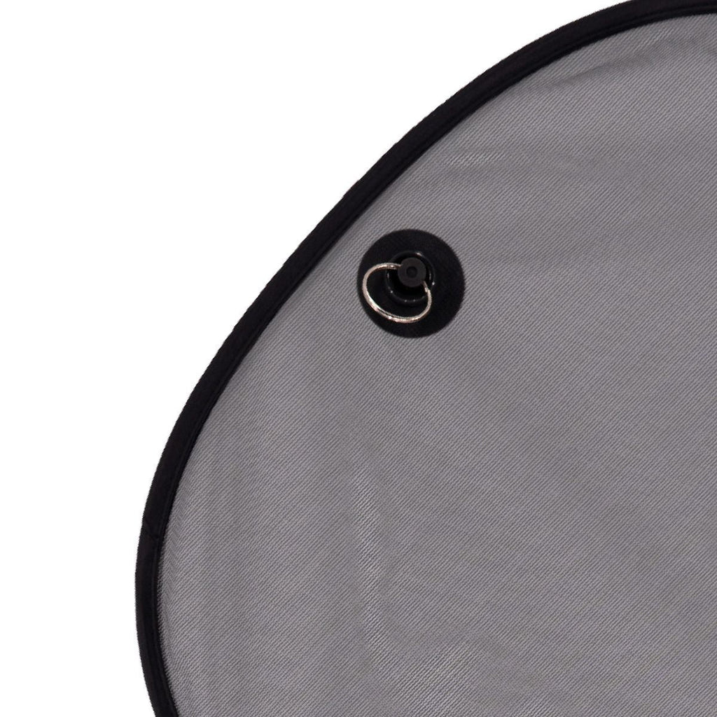 Auto Drive Black Mesh Car Side Twist Sunshade Product Size 18" x 14", 2 Count