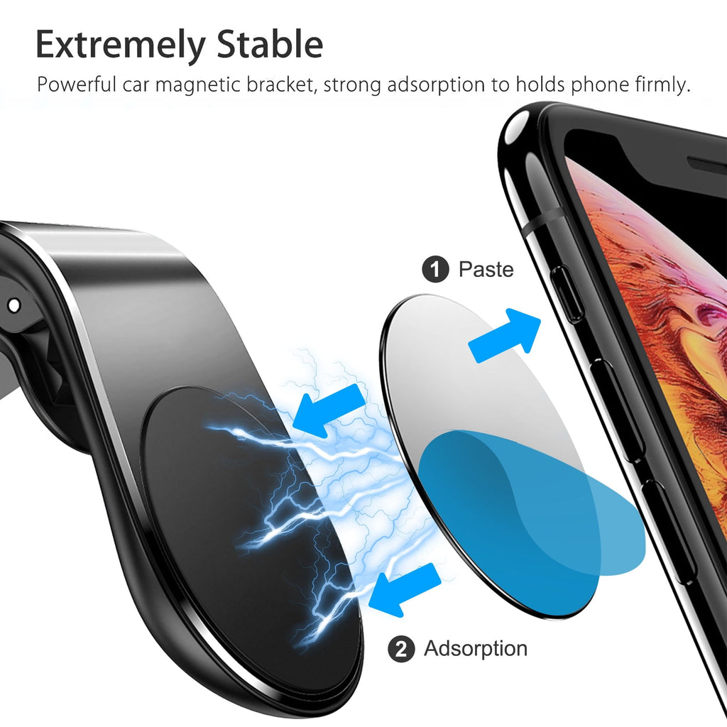 Magnetic Phone Car Mount, TSV Universal Air Vent Cellphone Holder with Strong Magnet Fit for iPhone 14 13 12 Pro Max, Samsung Galaxy Note20 Ultra