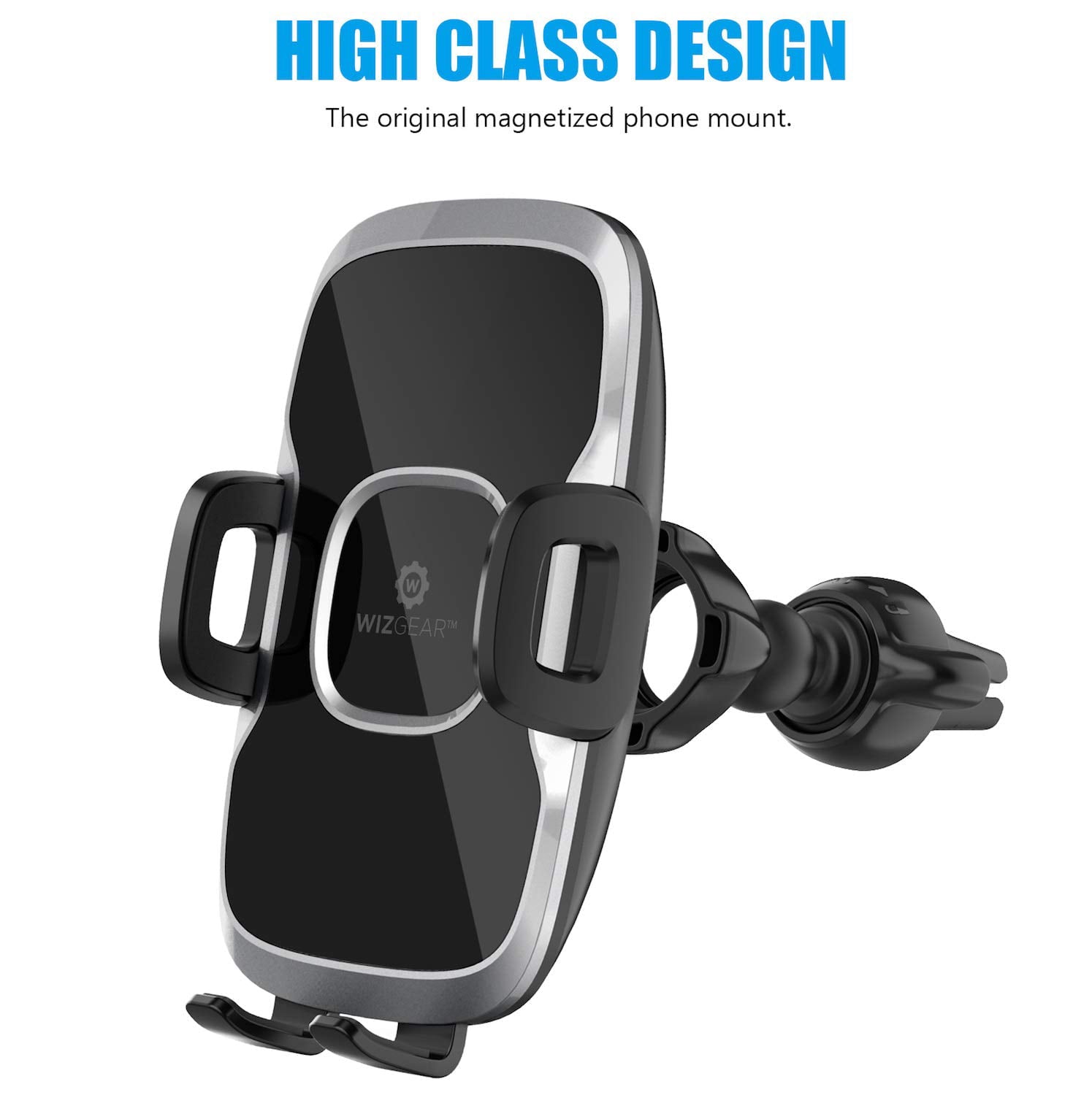 Phone Holder for Car, WizGear Air Vent Swift-Grip Phone Holder for Car, Cell Phone Car Mount Air Vent Holder for Any Smartphone with Twist Lock Base
