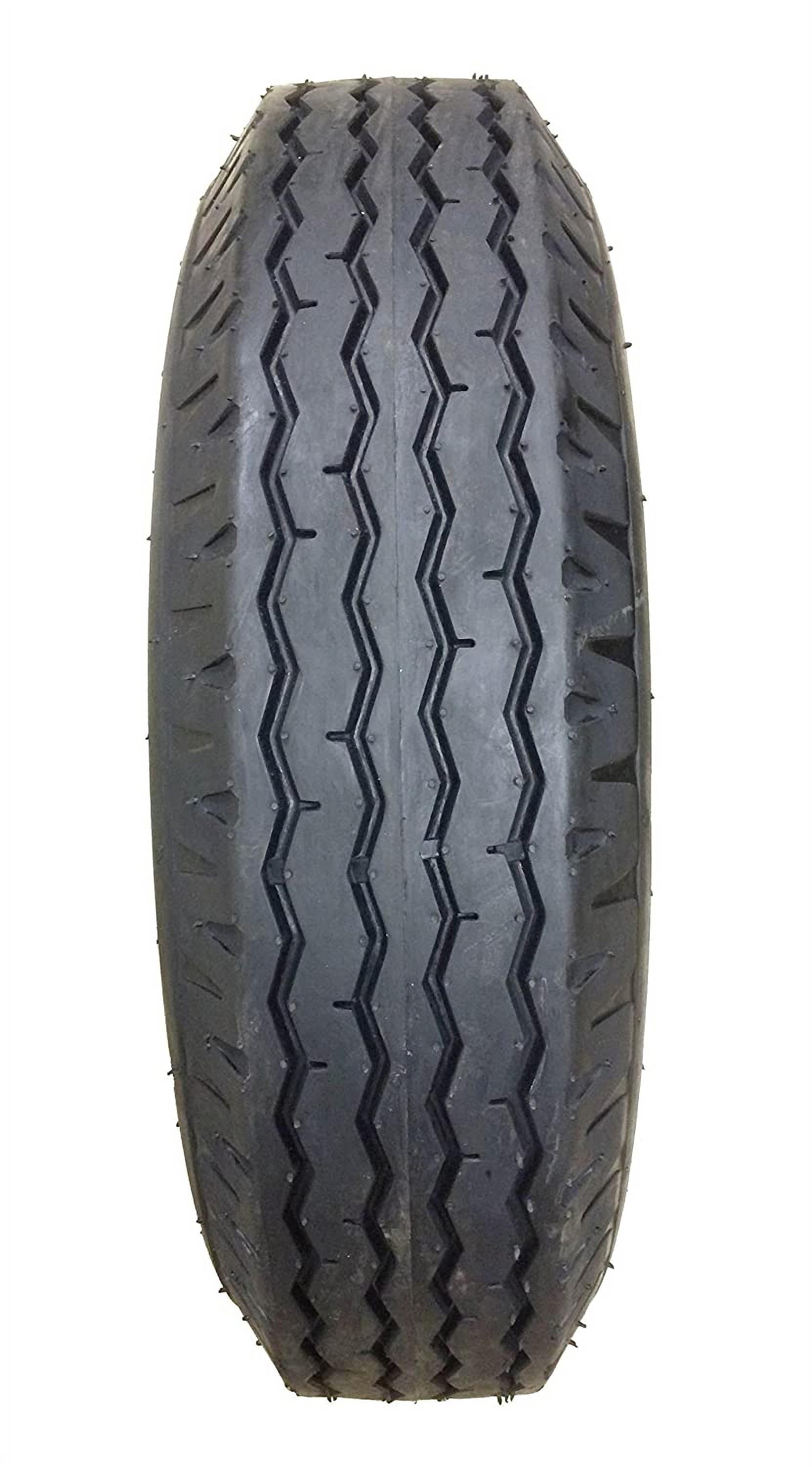 Set of 4 New Heavy Duty Highway Trailer Tires 8-14.5 14PR Load Range G- 11067