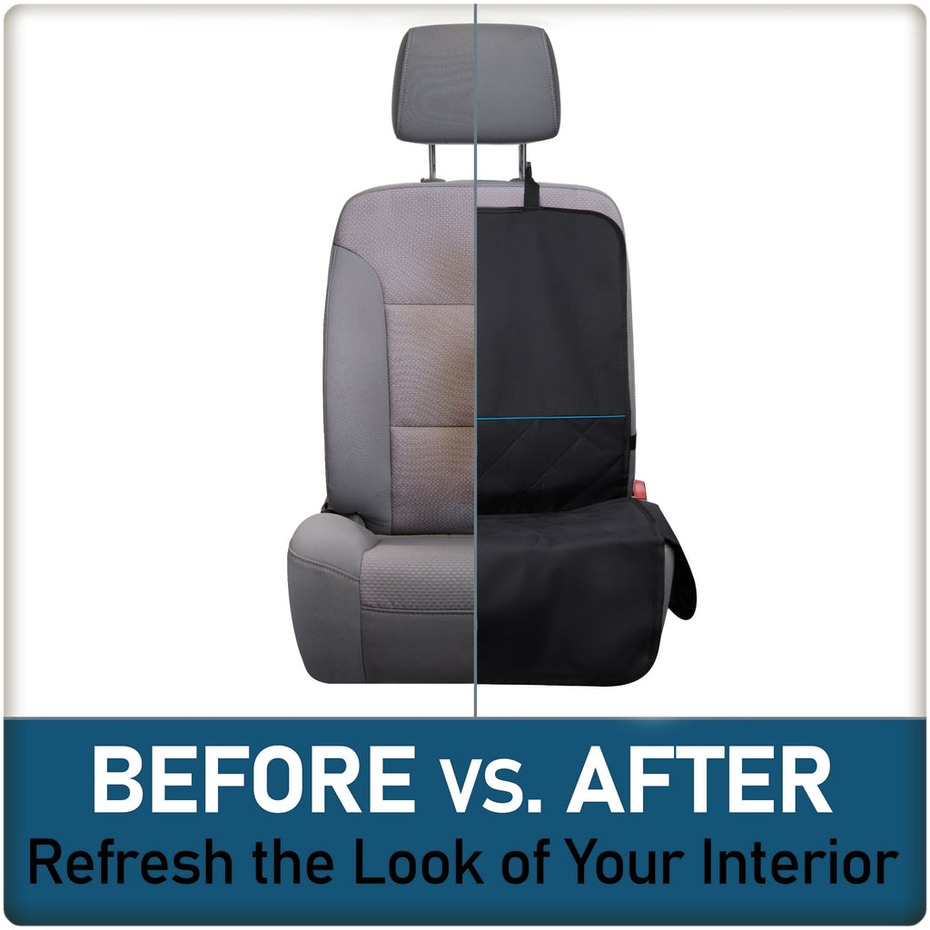 Custom Accessories 1 Piece Front Car Seat Black Pet Protection, 40604WDC