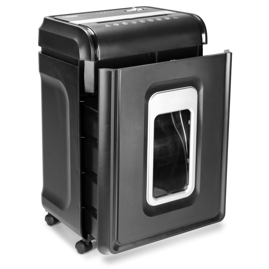 Aurora AU1880XA Heavy Duty Anti-Jam 18-Sheet Crosscut Shredder/60 Min Run Time/ 7-Gallon Pullout Basket and Casters