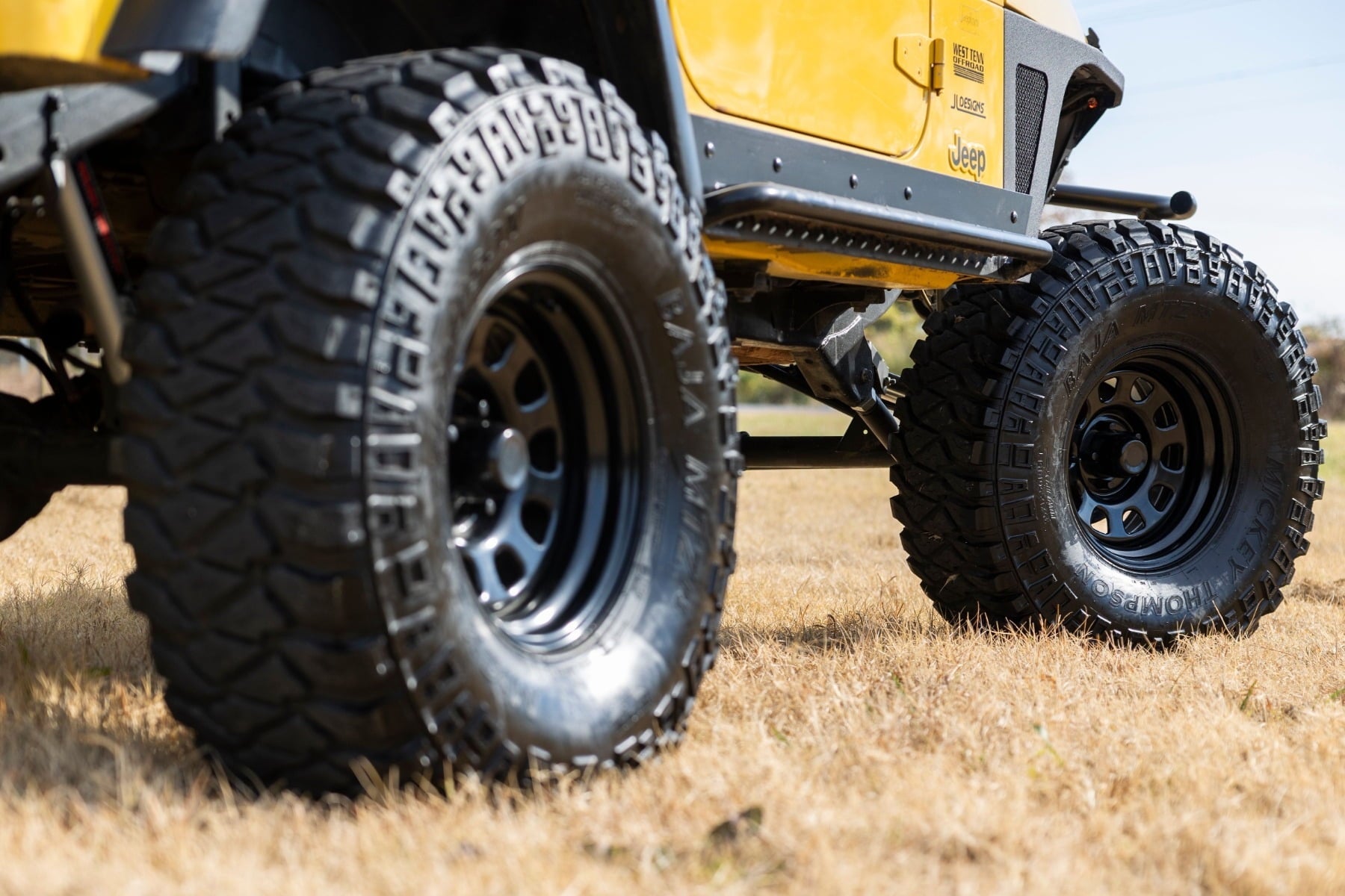 Rough Country Black Steel Wheel | 15x8 | 5x4.5 | -19mm  - RC158545
