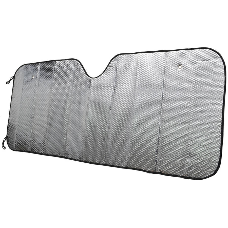 BDK Single Bubble Front Windshield Shade Window Shade- Accordion Folding Auto Sunshade for Car Truck SUV-Blocks UV Rays Sun Visor Protector-Keeps Your Vehicle Cool