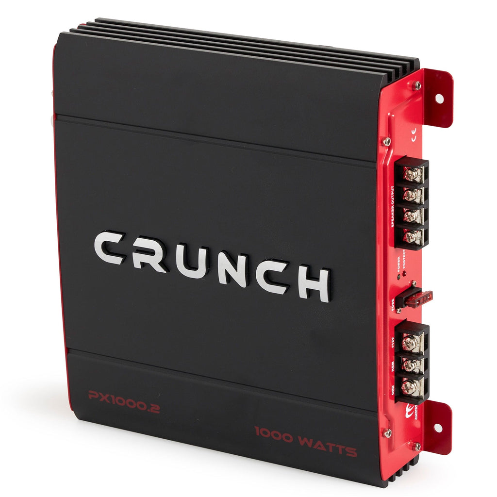Crunch PX-1000.2 1000W Car Stereo Amp & Soundstorm AKS8 Amp Wiring Kit