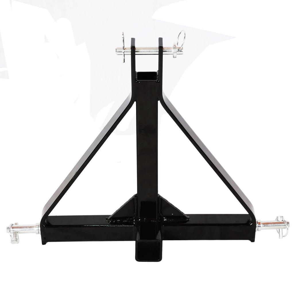 Kojem 3 Point 2" Receiver Trailer Hitch Category 1 Tractor Tow Draw Bar Adapter Pull Stabilizer for BX Kubota John Deere