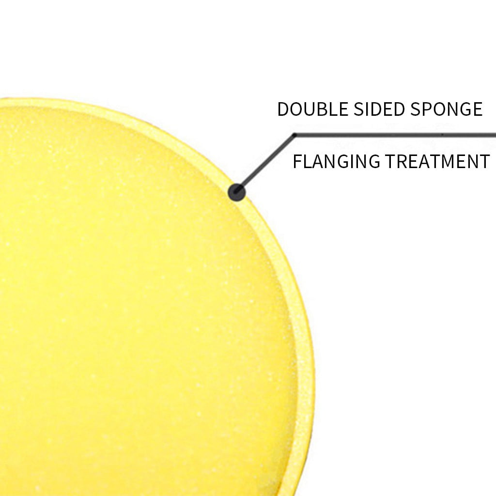 Pompotops Car Polishing Pad Wax Applicator Sponge Kit For Car Cleaning Household Polishing