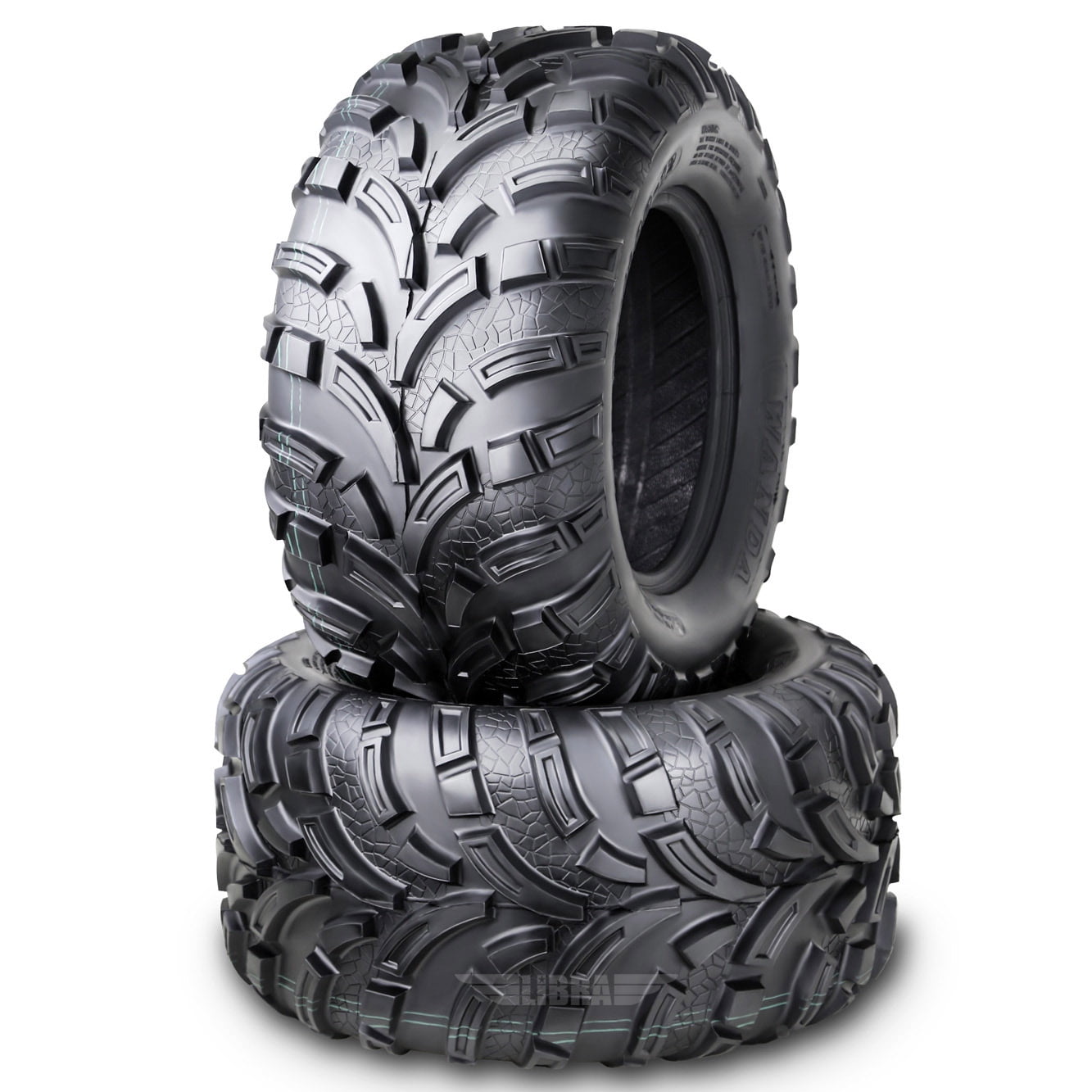 Wanda ATV Tires 25x11-12 /6PR P373A - 10253, Set 2