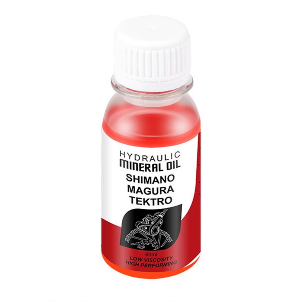 Bicycle Disc Brake Mineral Oil 60Ml Redbicycle Brake Oil Anti-Dry Smooth Mountain Bike Hydraulic Oil Cycling Equipment