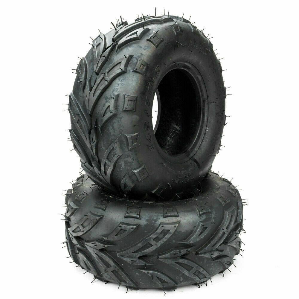 Ktaxon 2PCS 16x8-7 4PR Tires for ATV, Front Wheel