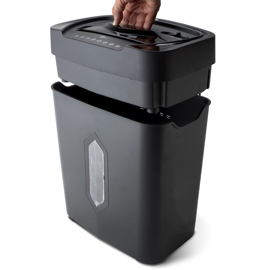 Aurora GB AU1010MA High-Security 10-Sheet Micro-Cut Paper and Credit Card Shredder with 5.2-Gallon Easy Lift Wastebasket