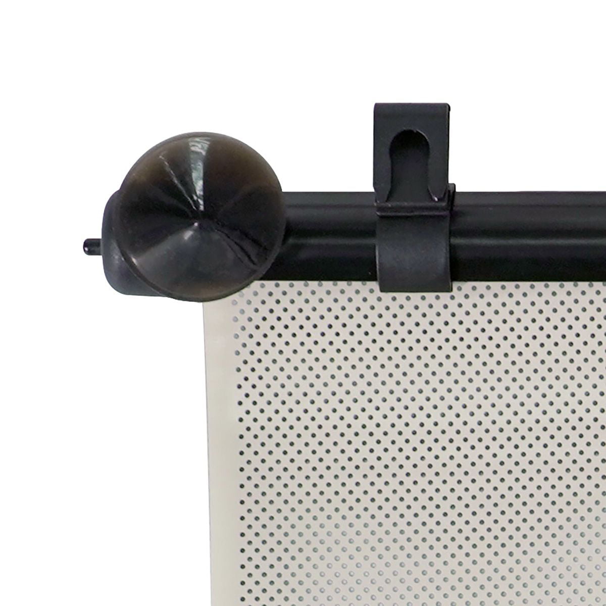 Auto Drive 1 Count Blue Retractable Roller Windshield Visor Sun Shade Product, Size 19" x 16"