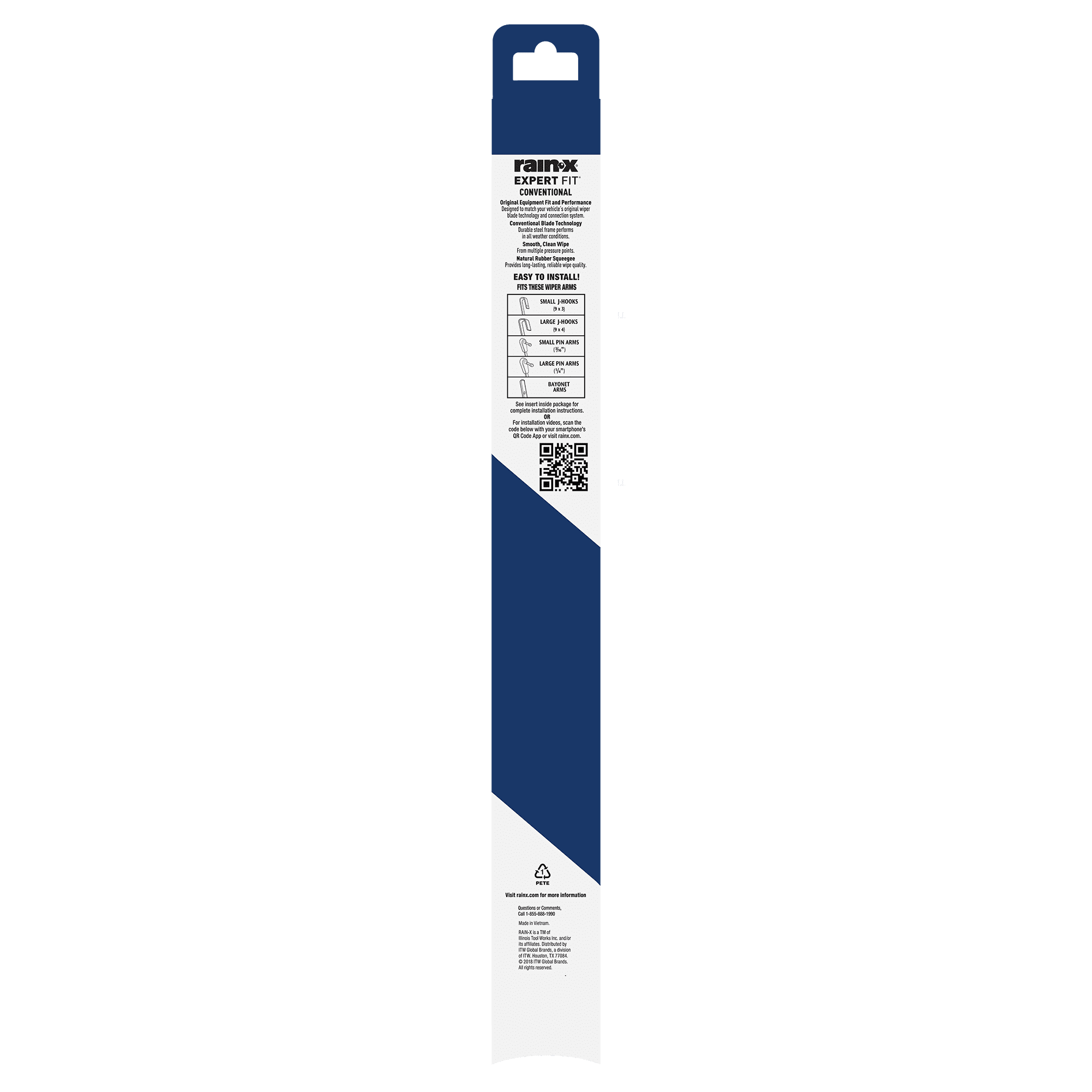 Rain-X Expert Fit Conventional Windshield Wiper Blade C17-2 - 860017
