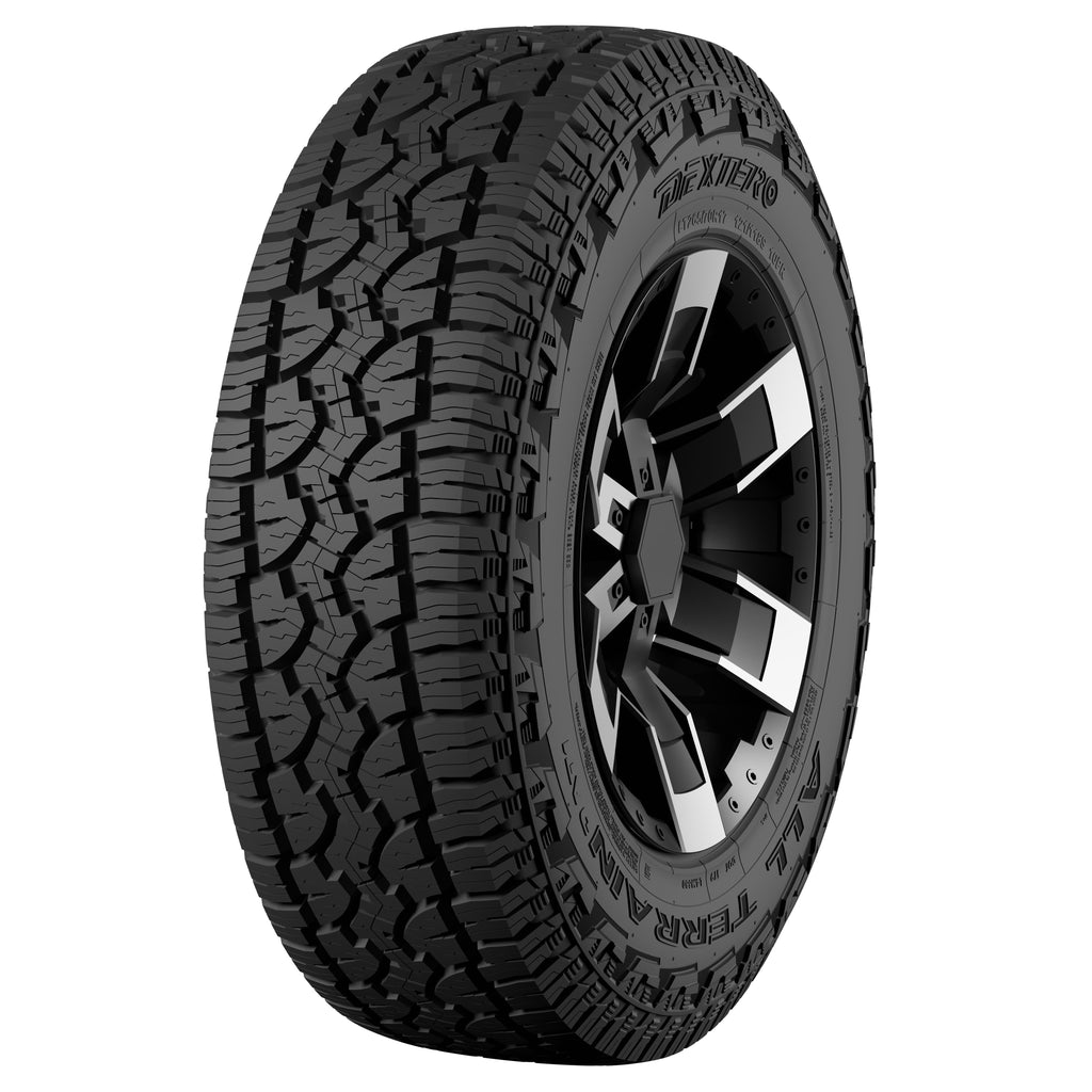 Dextero All Terrain DAT1 P245/65R17 105T Fits: 2004 Jeep Grand Cherokee Overland, 2019 Jeep Cherokee Trailhawk Elite