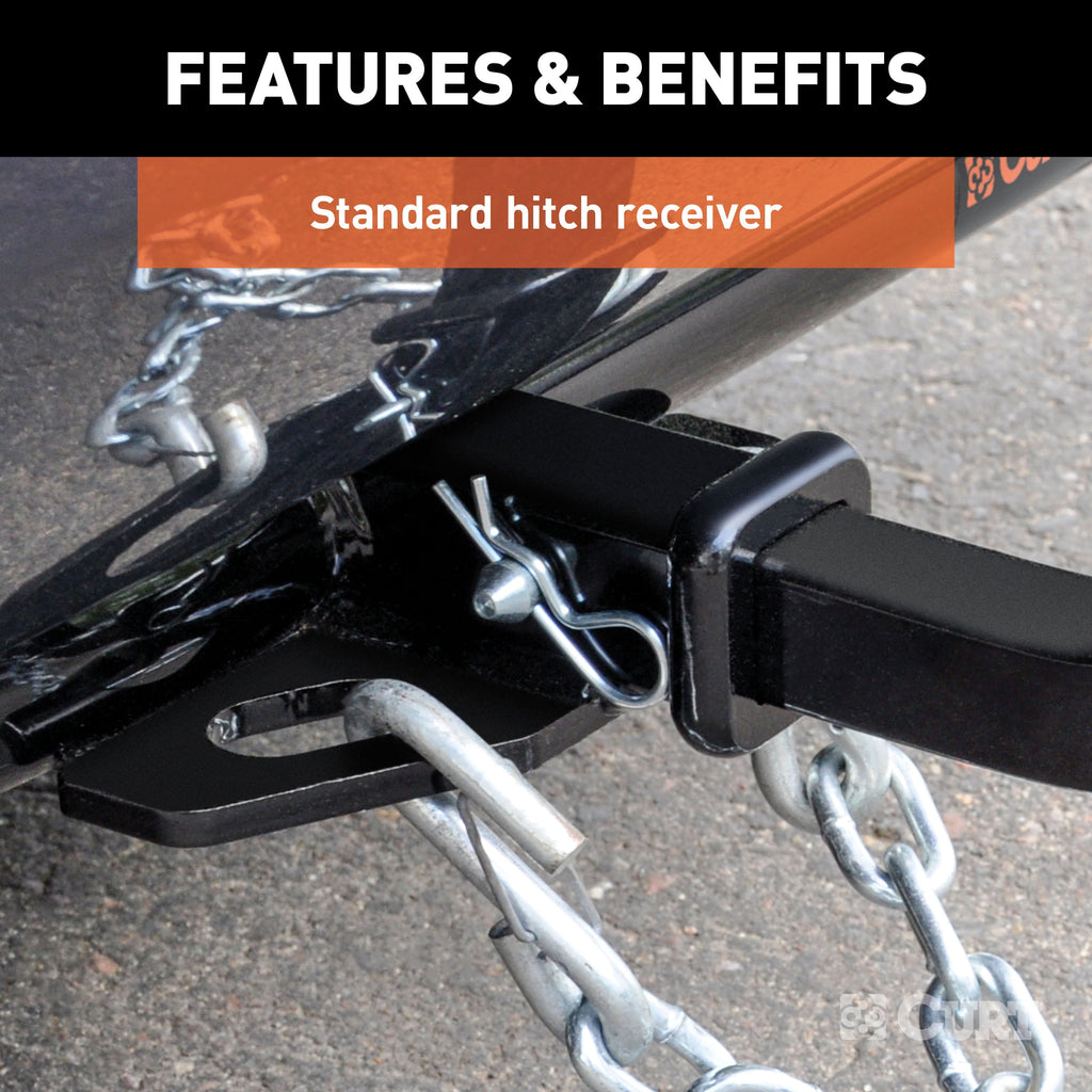 CURT 12270 Class 2 Trailer Hitch, 1-1/4-Inch Receiver, Compatible with Select Subaru Legacy, Outback