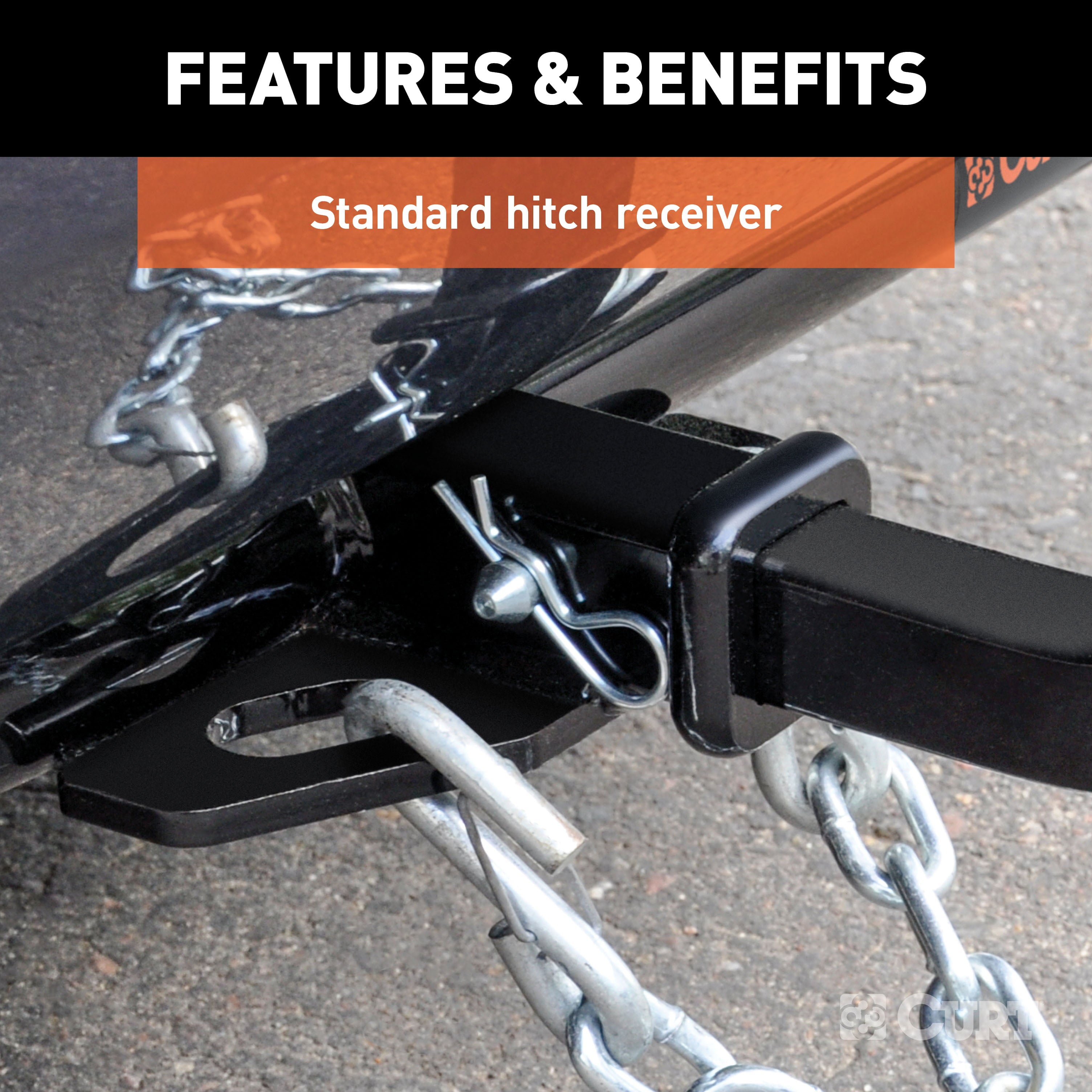 CURT 12270 Class 2 Trailer Hitch, 1-1/4-Inch Receiver, Compatible with Select Subaru Legacy, Outback