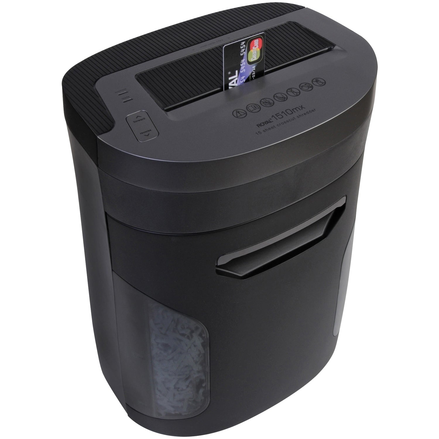 Royal Consumer 16951L 1510MX 15 Sheet Crosscut Paper Shredder