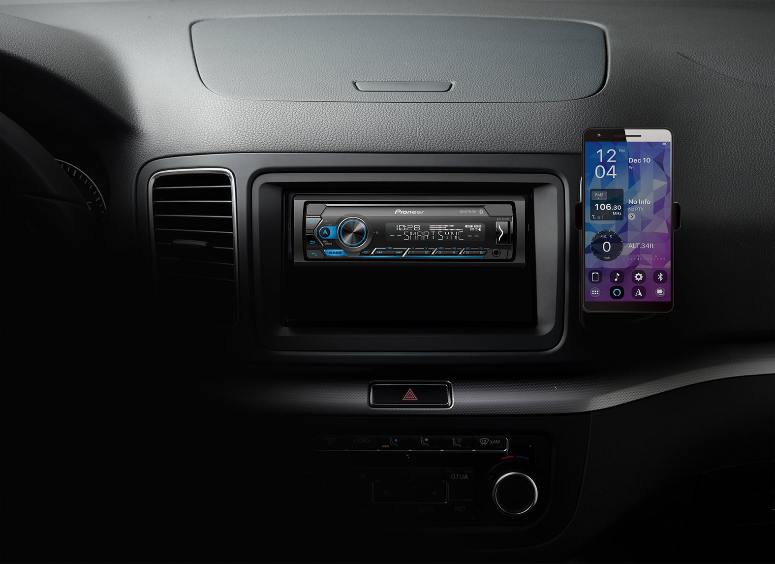Pioneer MXT-S3266BT Car Audio Bundle