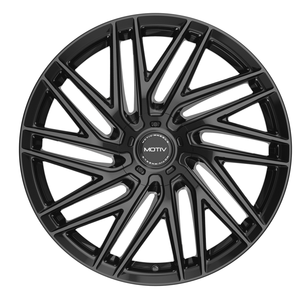 Motiv 20x8.5 5X108 429B Align Black Wheel Rim