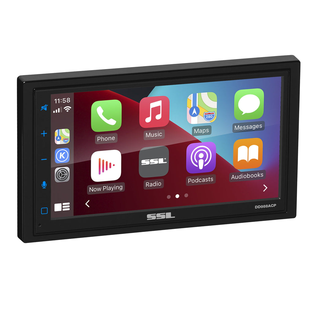 Sound Storm Laboratories DD988ACP 6.75” Apple CarPlay Android Auto Car Player