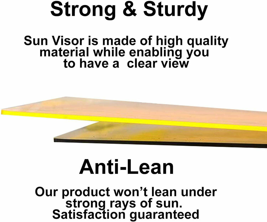 Car Visor, Day and Night Anti-Glare Visor, 2 in 1 Automobile Sun Anti-UV Block Visor, Non Glare Anti-Dazzle Sunshade Mirror Goggles Shield