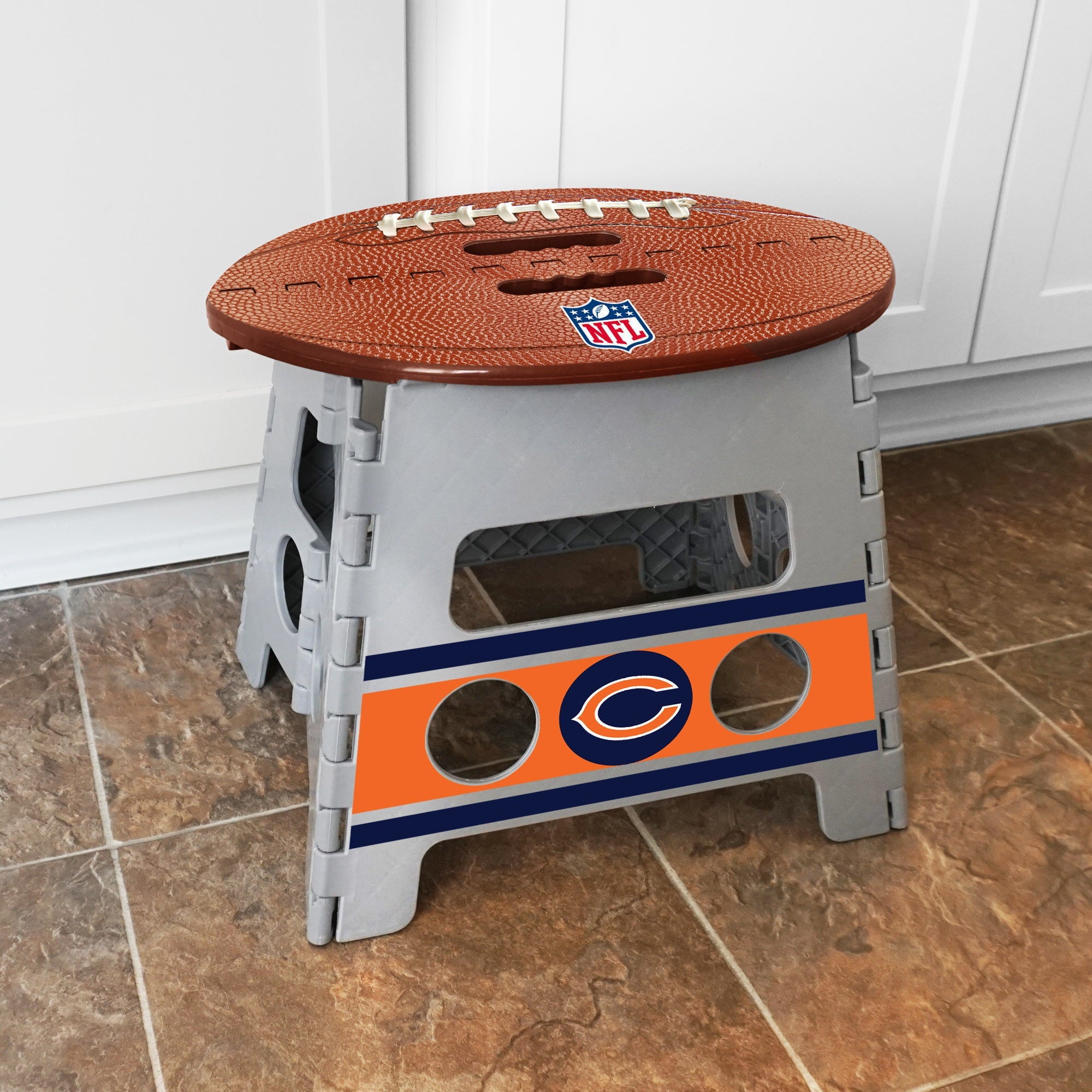 NFL - Chicago Bears Folding Step Stool 14"x13"