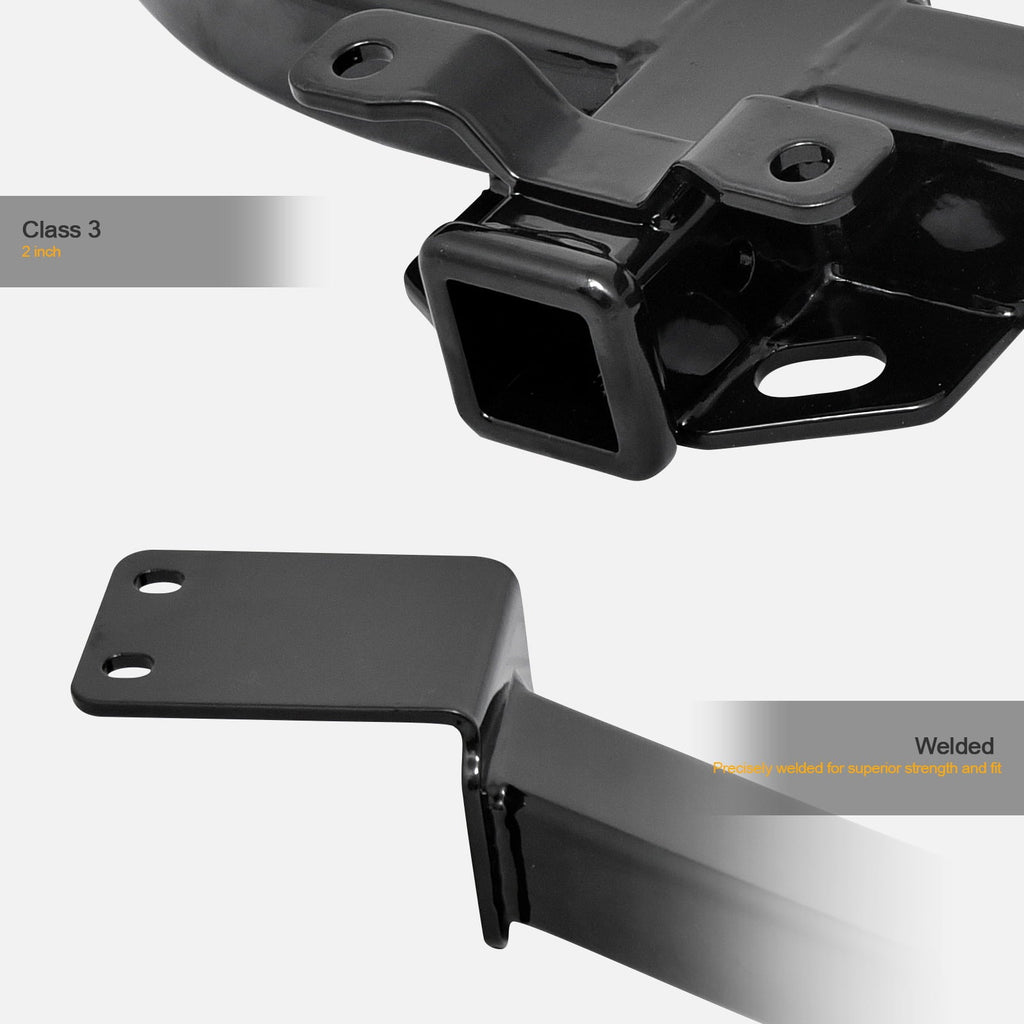Stehlen 733469491668 Class 3 Trailer Hitch Receiver 2" with Loaded Ball Mount For 2007-2016 GMC Acadia / 2017 Limited / 2007-2010 Saturn Outlook / 2008-2017 Buick Enclave / 2009-2017 Chevy Traverse
