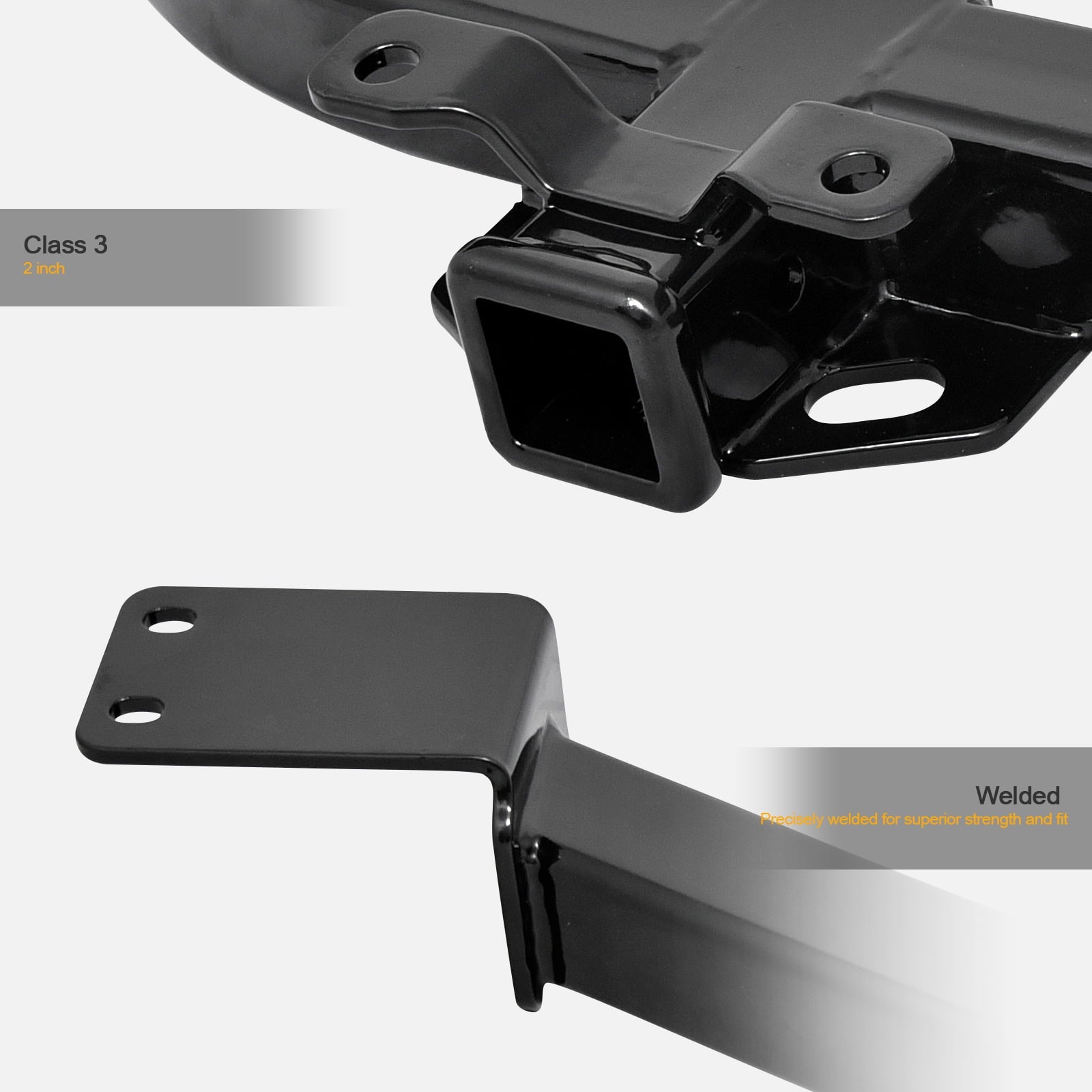 Stehlen 733469491668 Class 3 Trailer Hitch Receiver 2" with Loaded Ball Mount For 2007-2016 GMC Acadia / 2017 Limited / 2007-2010 Saturn Outlook / 2008-2017 Buick Enclave / 2009-2017 Chevy Traverse