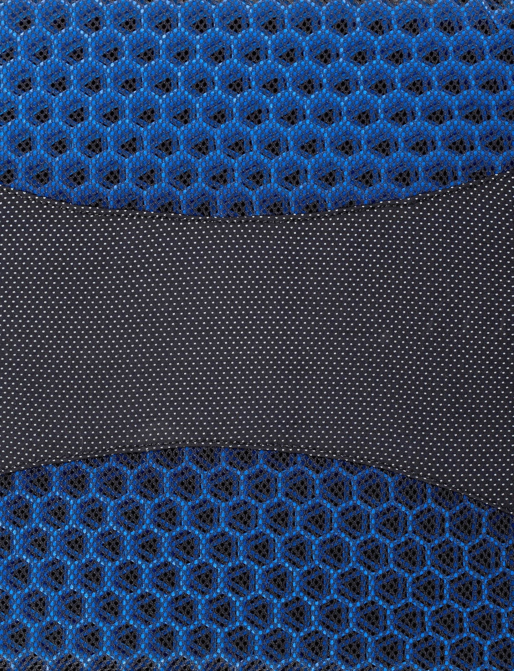 Auto Drive Car Seat Cushion Hex Gel Black and Blue Universal Fit, 19CU22, 1 Piece