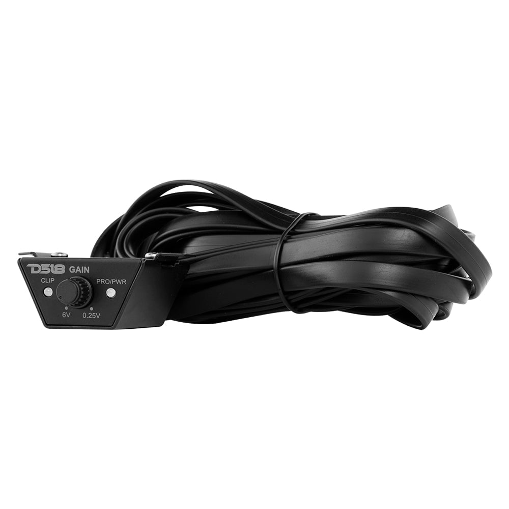DS18 G3600.1D GEN-X 3,600-Watt-Max Monoblock Class D Amp with Wired Bass Knob