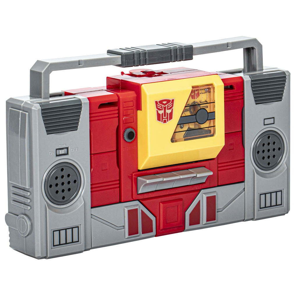 Transformers Toys Retro 40th Anniversary Autobot Blaster & Steeljaw Action Figures