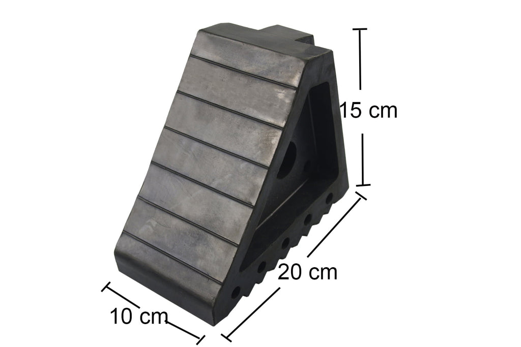 Hyper Tough Solid Rubber Wheel Chock