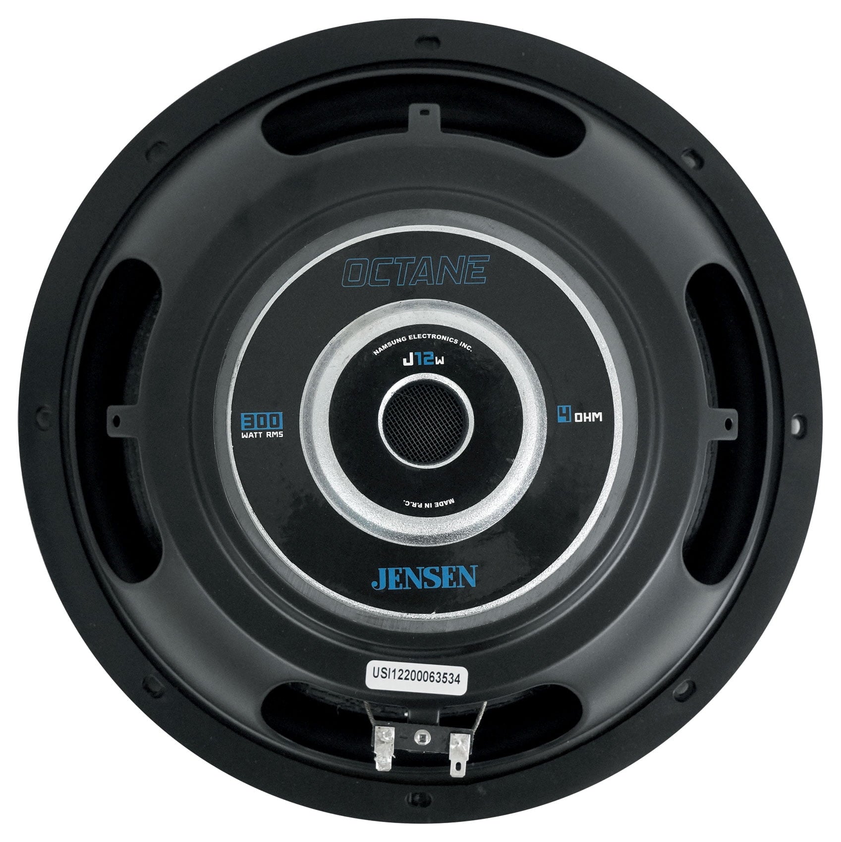 (2) JENSEN J12W 12" 1200 Watt Subwoofers 4-ohm Car Audio Subs w/ 40oz. Magnets