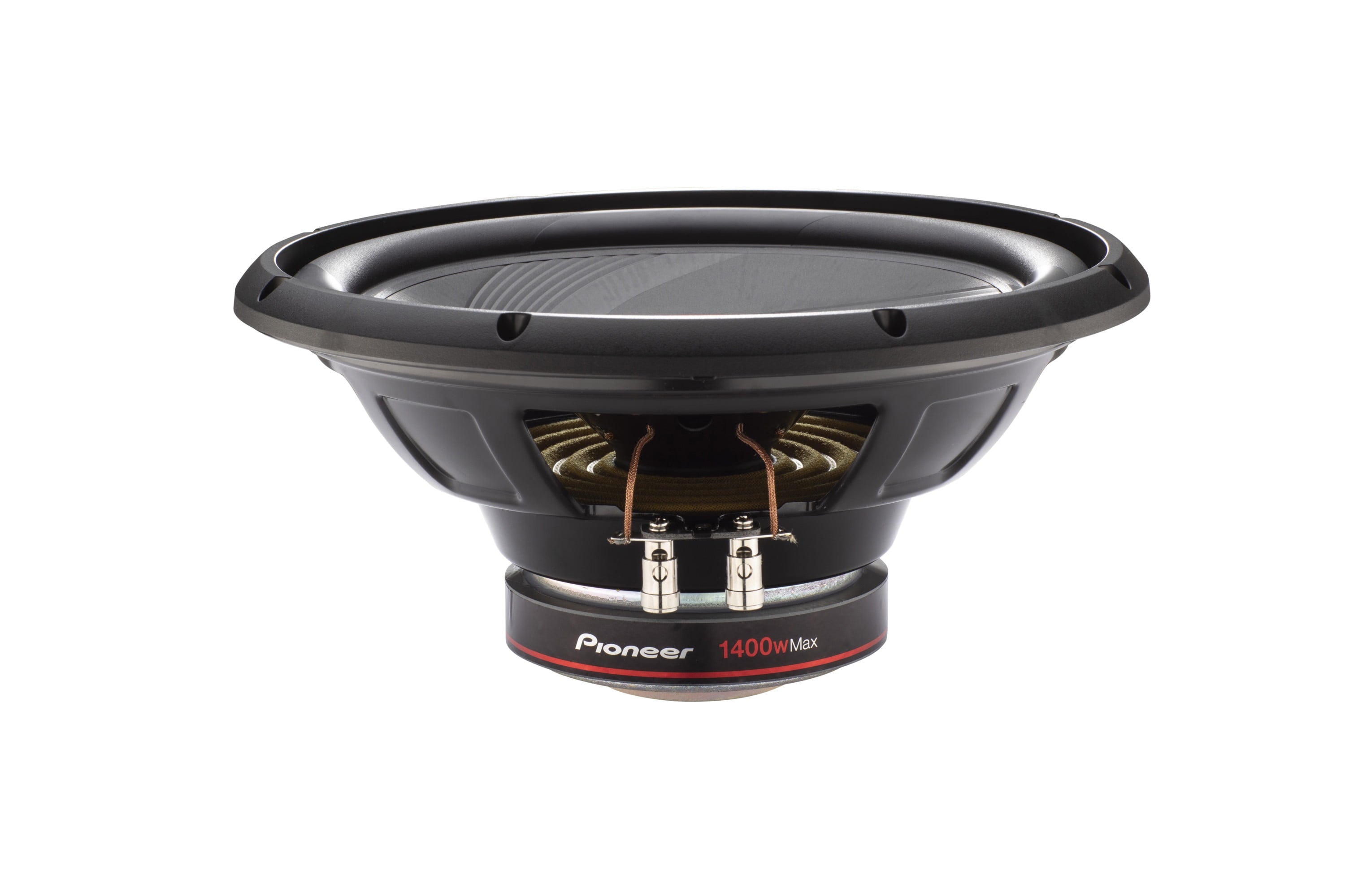 Pioneer TS-1200M 12" - 1400 W Max Power, Single 4Ω Voice Coil, IMPP™ cone, Rubber Surround | Component Subwoofer